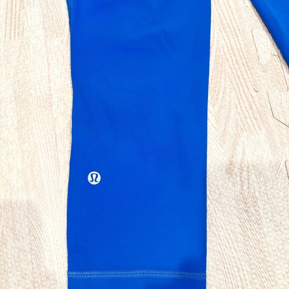 Lululemon Fast & Free Crop II *Nulux 19" Size 6 - Picture 6 of 7